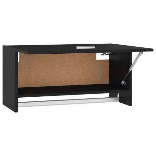 Ormar crni 70 x 32,5 x 35 cm konstruirano drvo - Crna 70 x 32.5 x 35 cm 1 Cijena