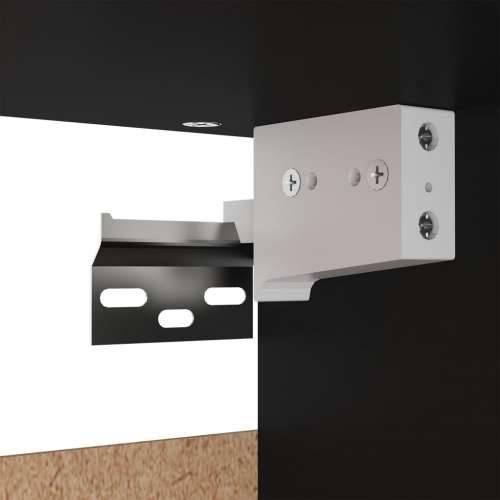 Ormar crni 70 x 32,5 x 35 cm konstruirano drvo - Crna 70 x 32.5 x 35 cm 1 Cijena