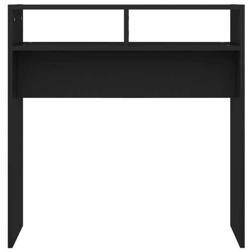 Konzolni stol crni 78 x 30 x 80 cm od konstruiranog drva - Crna 1 78 cm Cijena