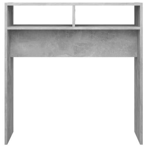 Konzolni stol boja betona 78 x 30 x 80 cm konstruirano drvo - Beton siva 1 78 cm Cijena
