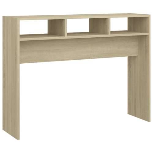 Konzolni stol boja hrasta sonome 105x30x80 cm konstruirano drvo - 1 sonoma hrast 105 cm Cijena