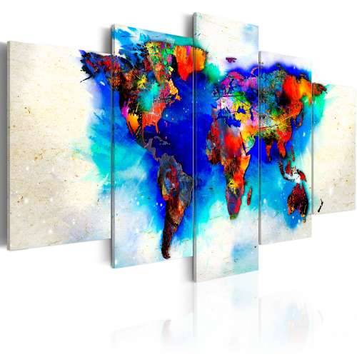 Slika - All colors of the world 100x50 Cijena