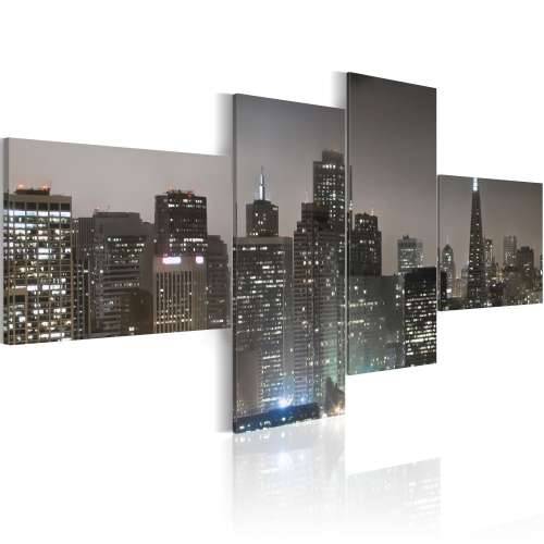 Slika - San Francisco by night 100x45 Cijena