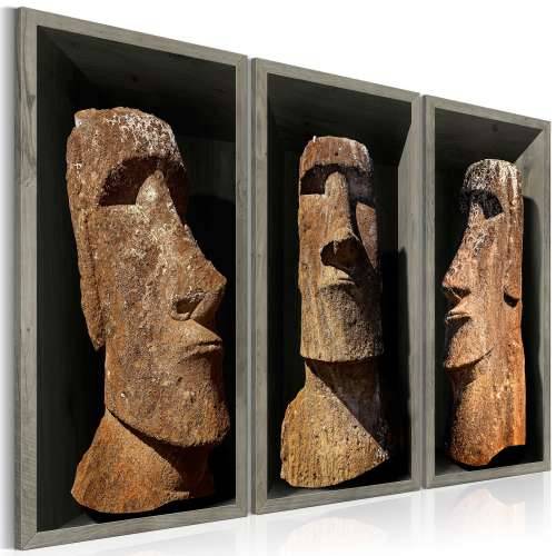 Slika - Moai (Easter Island) 120x80 Cijena