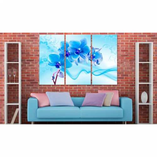 Slika - Ethereal orchid - blue 120x80 Cijena