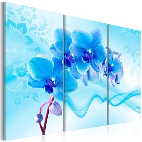Slika - Ethereal orchid - blue 90x60 Cijena