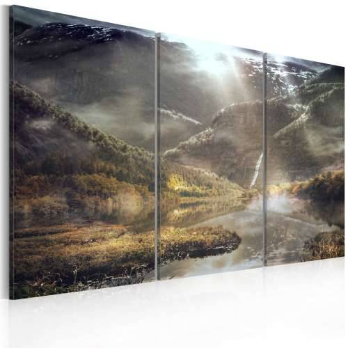 Slika - The land of mists - triptych 90x60 Cijena
