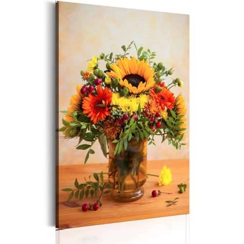 Slika - Autumnal Flowers 60x90 Cijena