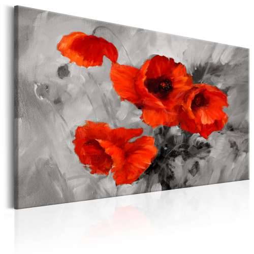 Slika - Steel Poppies  120x80