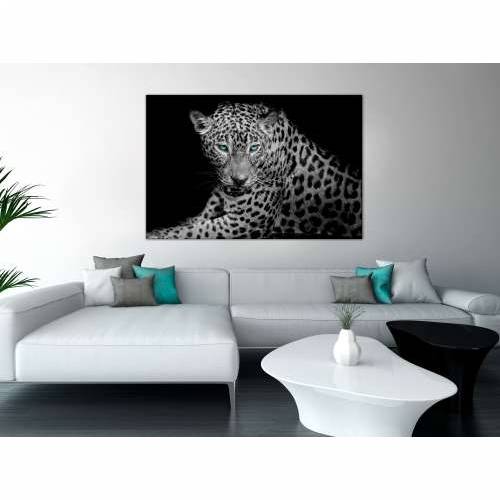 Slika - Leopard Portrait (1 Part) Wide 90x60 Cijena