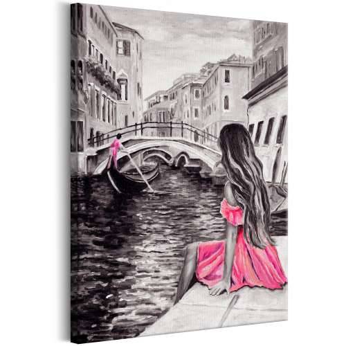Slika - Woman in Venice (1 Part) Vertical 80x120
