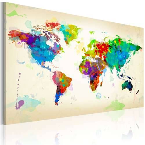 Slika - All colors of the World 120x80