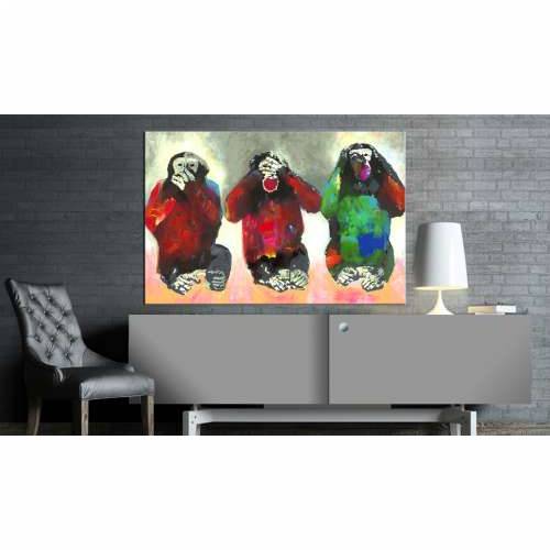 Slika - Three Wise Monkeys 120x80 Cijena