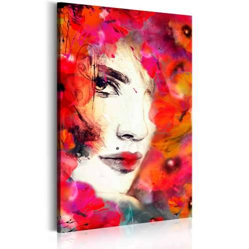 Slika - Woman in Poppies 80x120 Cijena