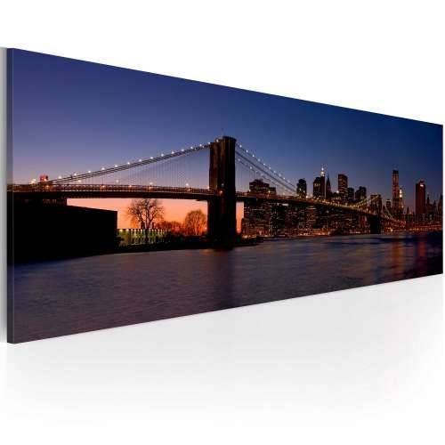 Slika - Brooklyn Bridge - panorama 120x40