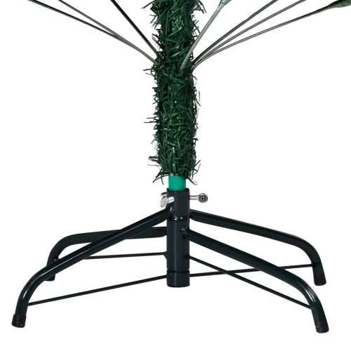 Umjetno osvijetljeno božićno drvce s kuglicama zeleno 120cm PVC Cijena
