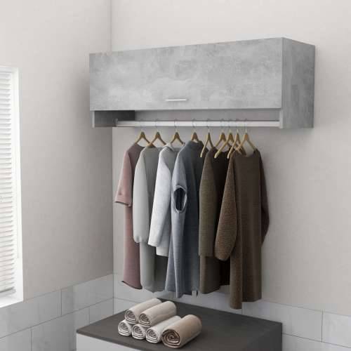 Ormar siva boja betona 100 x 32,5 x 35 cm konstruirano drvo - Beton siva 100 x 32.5 x 35 cm 1 Cijena