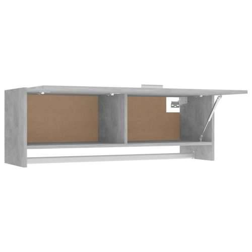Ormar siva boja betona 100 x 32,5 x 35 cm konstruirano drvo - Beton siva 100 x 32.5 x 35 cm 1 Cijena