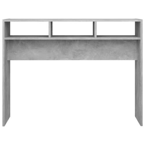 Konzolni stol boja betona 105 x 30 x 80 cm konstruirano drvo - 1 Beton siva 105 cm Cijena