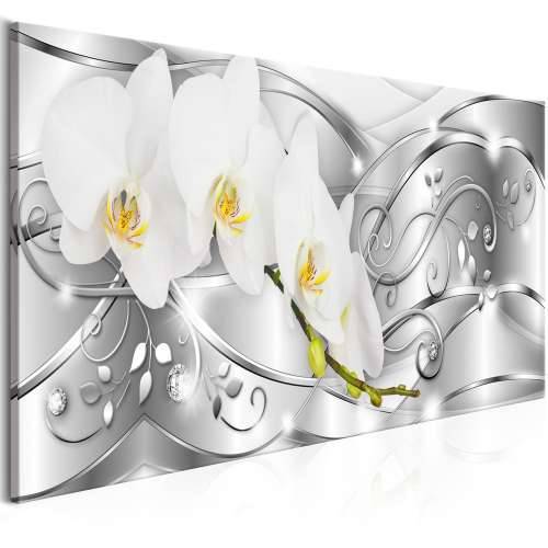 Slika - Flowering (1 Part) Narrow Silver 135x45 Cijena