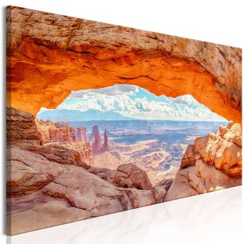Slika - Canyon in Utah (1 Part) Narrow 150x50 Cijena