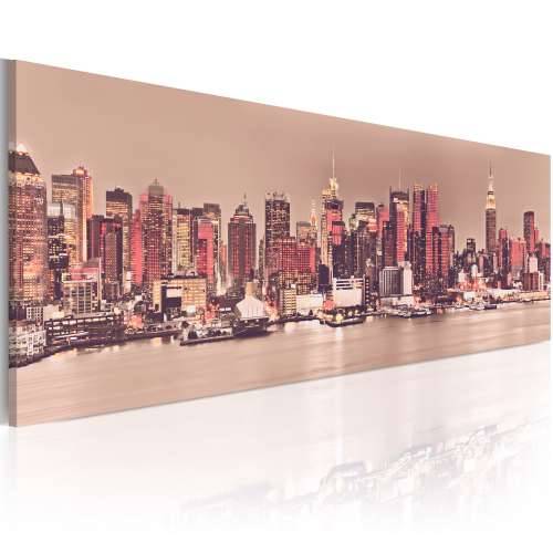 Slika - New York - City of Light 150x50 Cijena