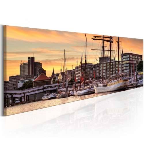 Slika - Port in Hamburg 150x50 Cijena