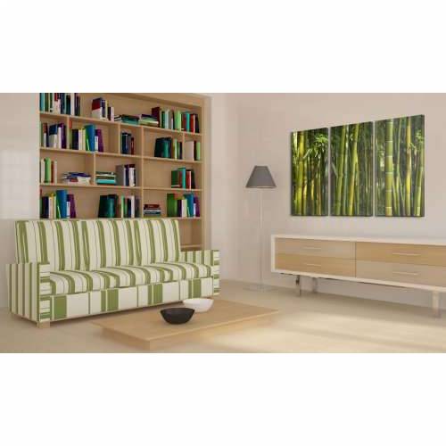 Slika - Green bamboo  60x40 Cijena
