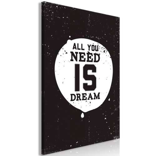 Slika - All You Need Is Dream (1 Part) Vertical 40x60 Cijena