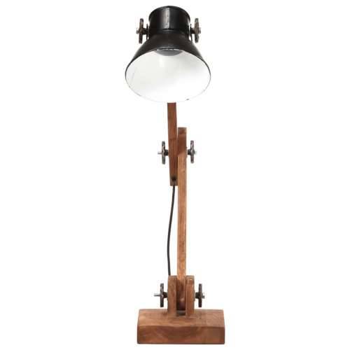 Industrijska stolna svjetiljka crna okrugla 58 x 18 x 90 cm E27 - Crna 1 Cijena