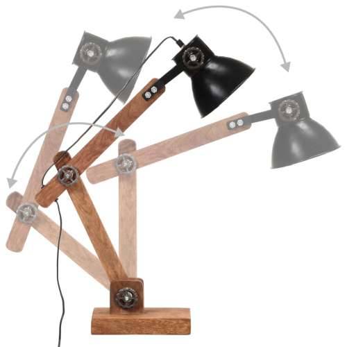 Industrijska stolna svjetiljka crna okrugla 58 x 18 x 90 cm E27 - Crna 1 Cijena