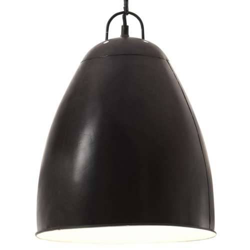 Industrijska viseća svjetiljka 25 W crna okrugla 32 cm E27