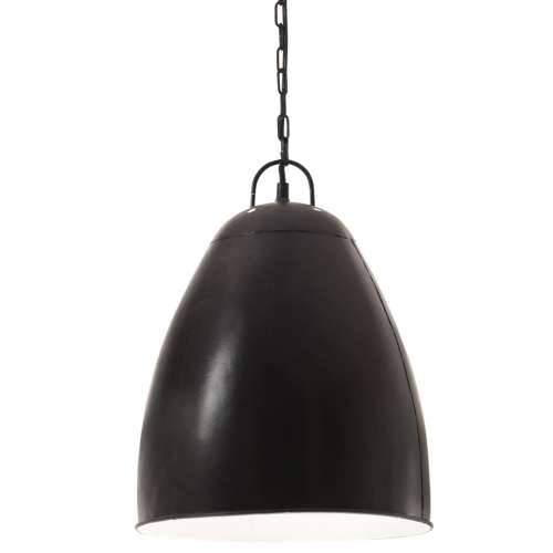 Industrijska viseća svjetiljka 25 W crna okrugla 32 cm E27 Cijena