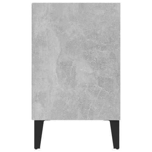 TV ormarić s metalnim nogama siva boja betona 103,5x30x50 cm - Beton siva 1 103.5 cm Cijena