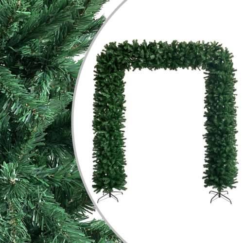 Luk s božićnim drvcem LED sa setom kuglica zeleni 240 cm Cijena