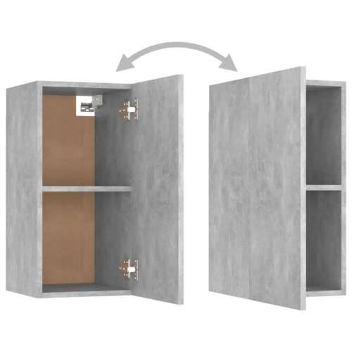 TV ormarići 7 kom boja betona 30,5x30x60 cm konstruirano drvo - Beton siva 7 Cijena