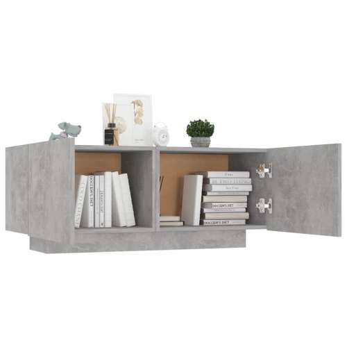 Noćni ormarić boja betona 100 x 35 x 40 cm konstruirano drvo - Beton siva 1 Cijena