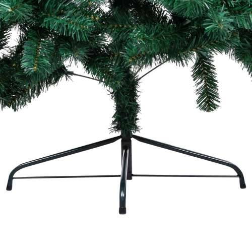 Umjetna polovica božićnog drvca sa stalkom zelena 120 cm PVC - Zelena 120 x 68 cm 1 Cijena
