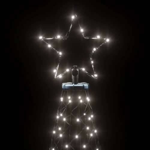 Božićno drvce s metalnim stupom 1400 LED hladne bijele 5 m Cijena