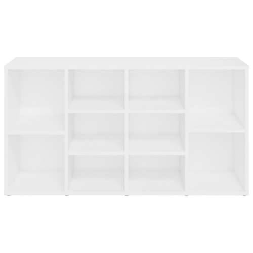 Klupa za cipele bijela 103 x 30 x 54,5 cm od konstruiranog drva Bijela 1 Cijena