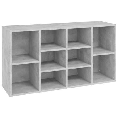 Klupa za cipele boja betona 103x30x54,5 cm konstruirano drvo - Beton siva 1 Cijena