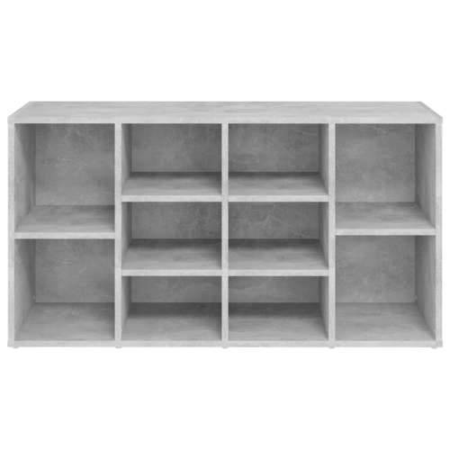 Klupa za cipele boja betona 103x30x54,5 cm konstruirano drvo - Beton siva 1 Cijena