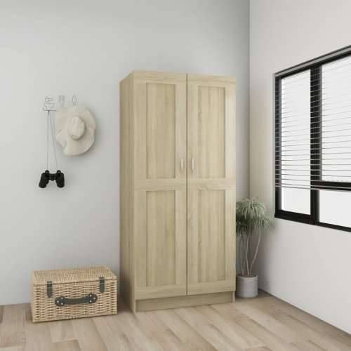 Ormar boja hrasta sonome 82,5 x 51,5 x 180 cm konstruirano drvo - sonoma hrast 1 Cijena
