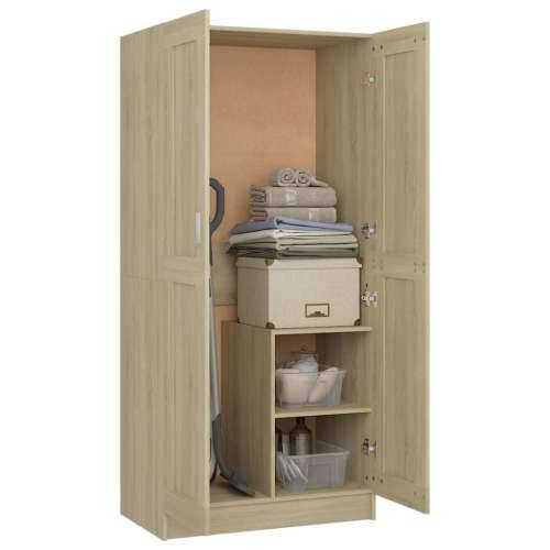 Ormar boja hrasta sonome 82,5 x 51,5 x 180 cm konstruirano drvo - sonoma hrast 1 Cijena