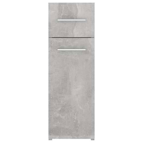 Ormarić za lijekove boja betona 20x45,5x60 cm konstruirano drvo - Beton siva 1 Cijena
