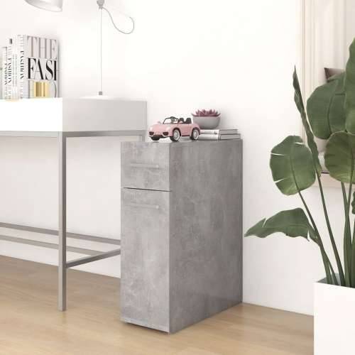 Ormarić za lijekove boja betona 20x45,5x60 cm konstruirano drvo - Beton siva 1 Cijena