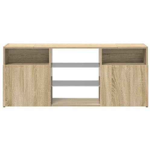 TV ormarić s LED svjetlima boja hrasta sonome 120 x 30 x 50 cm - sonoma hrast 1 Cijena