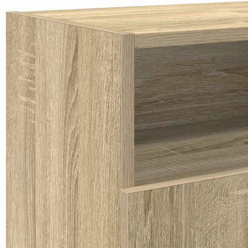 TV ormarić s LED svjetlima boja hrasta sonome 120 x 30 x 50 cm - sonoma hrast 1 Cijena