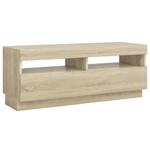 TV ormarić s LED svjetlima boja hrasta sonome 100 x 35 x 40 cm - sonoma hrast 1 100 cm Cijena