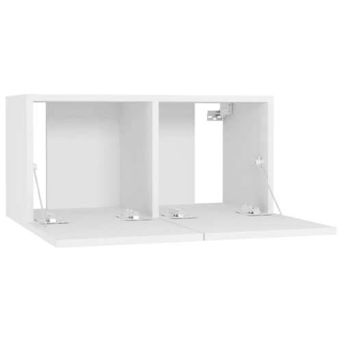 Viseći TV ormarići 2 kom bijeli 60 x 30 x 30 cm - Bijela 2 Cijena
